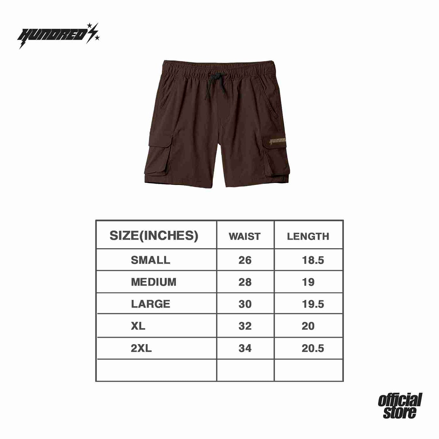 THP " WORK WEAR COLLECTION " ( 6 POCKET SHORT ) THE HUNDRED PERCENT OFFICIAL STORE