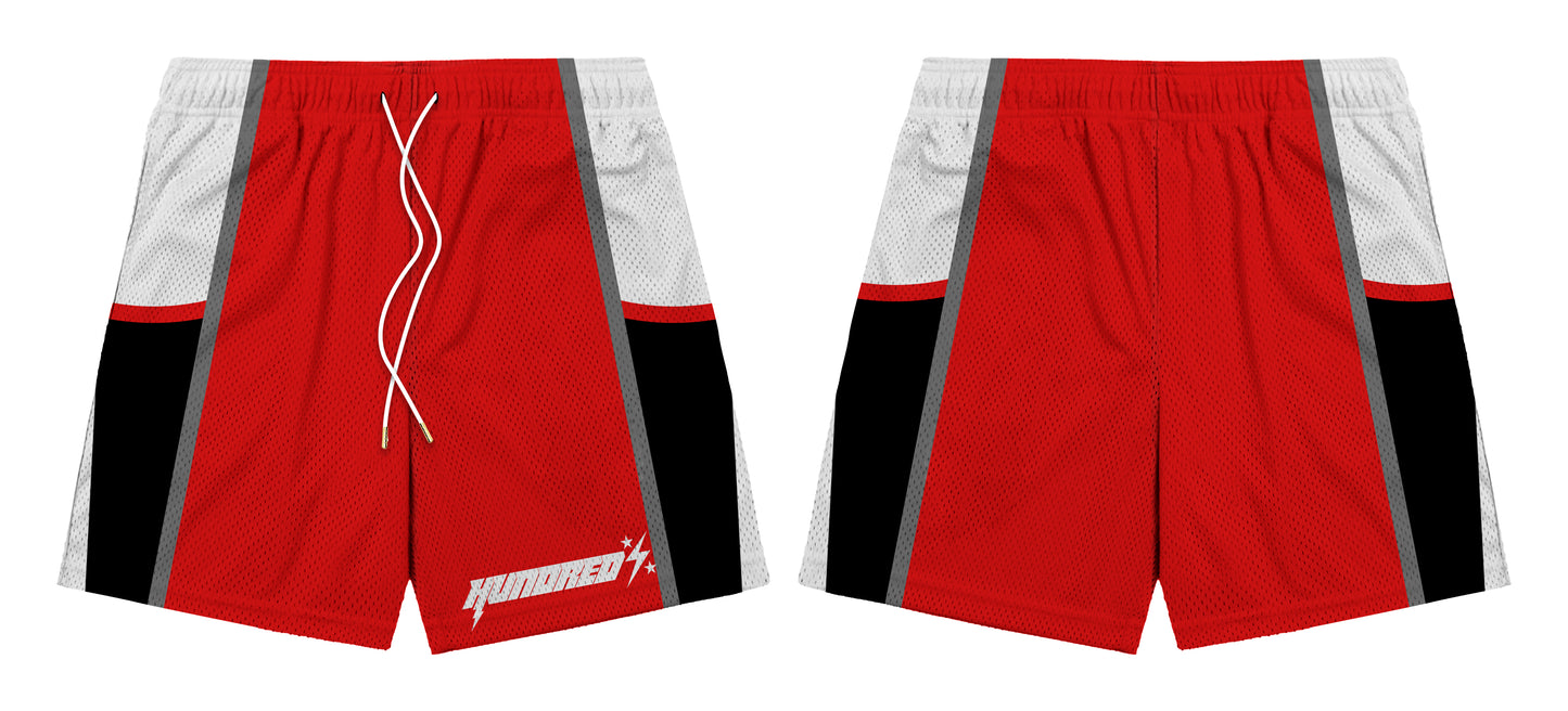 The Hundred Percent"Red punch" Mesh Short