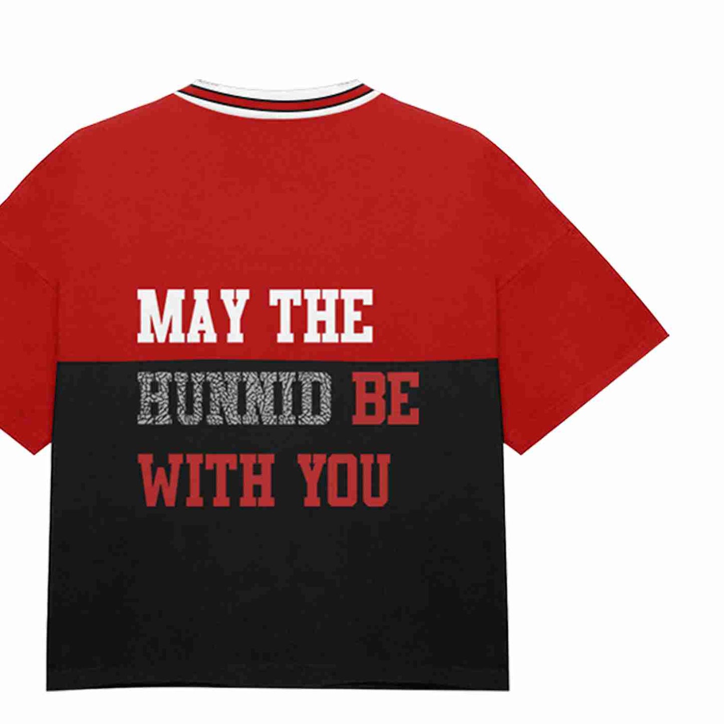 THE HUNDRED PERCENT 2TONE "RED" BOXY CROP