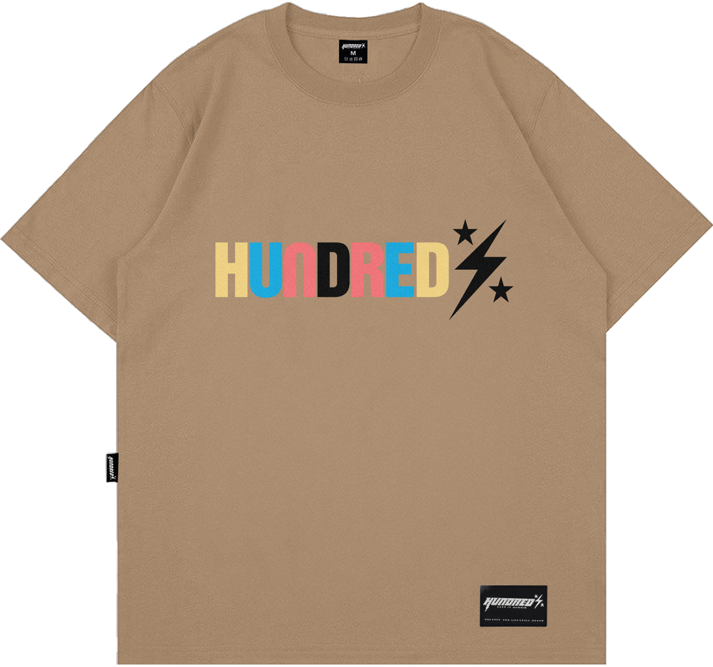 The Hundred Percent Shirt (Multicolor Remastered Scipt Logo)