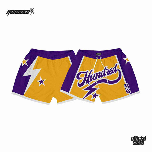 THP " HUNDRED BASKET BALL LOS ANGELES MESH SHORT " THE HUNDRED PERCENT OFFICIAL STORE