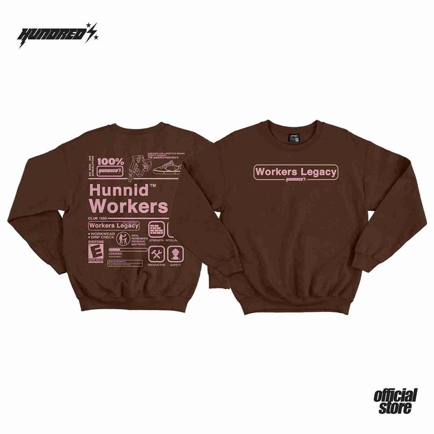 THP " WORK WEAR COLLECTION " ( LONG SLEEVE ) THE HUNDRED PERCENT OFFICIAL STORE