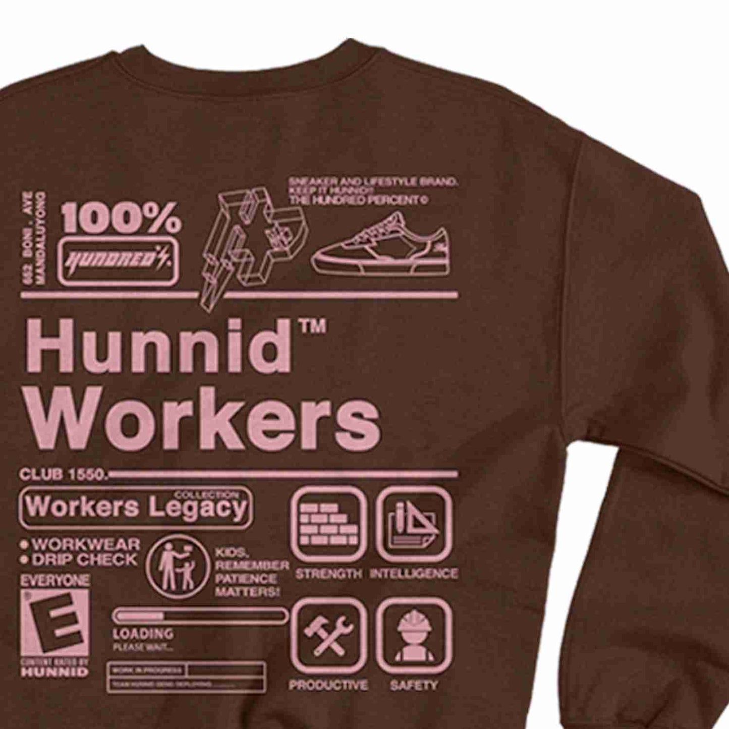 THP " WORK WEAR COLLECTION " ( LONG SLEEVE ) THE HUNDRED PERCENT OFFICIAL STORE