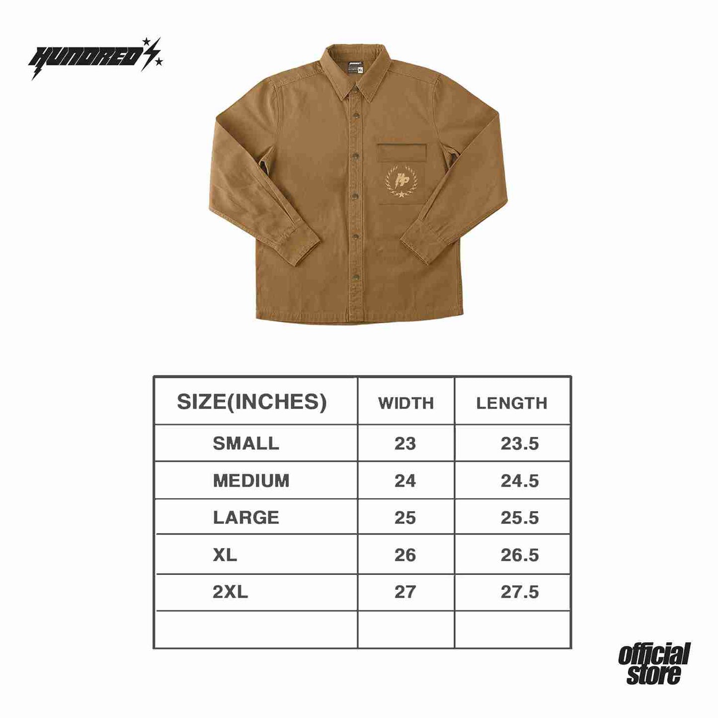 THP " WORK WEAR COLLECTION " ( LONG SLEEVE POLO ) THE HUNDRED PERCENT OFFICIAL STORE