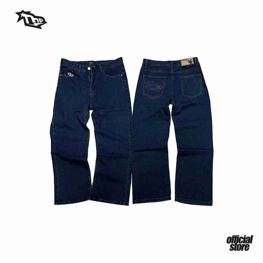 THE HUNDRED PERCENT DENIM SLABS BAGGY PANTS"