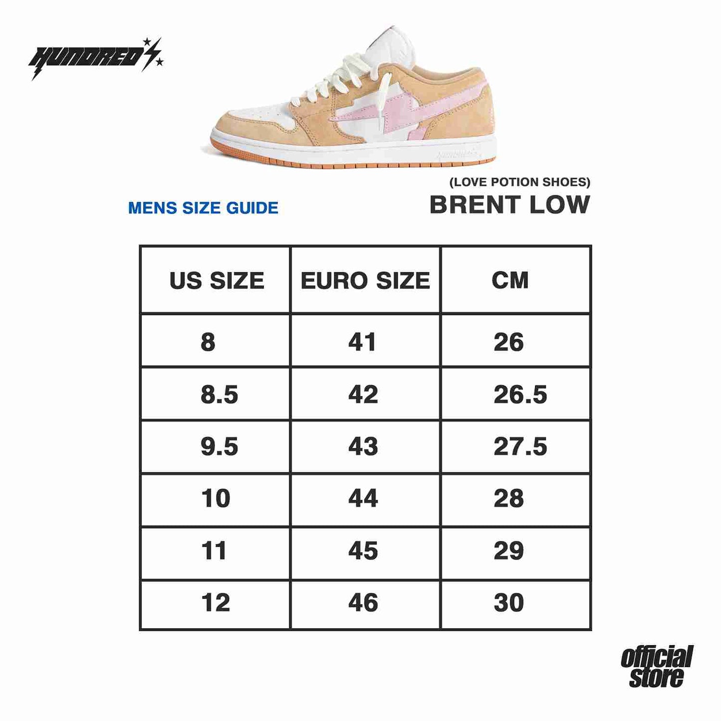 THP " LOVE POTION SHOES " THE HUNDRED PERCENT OFFICIAL STORE