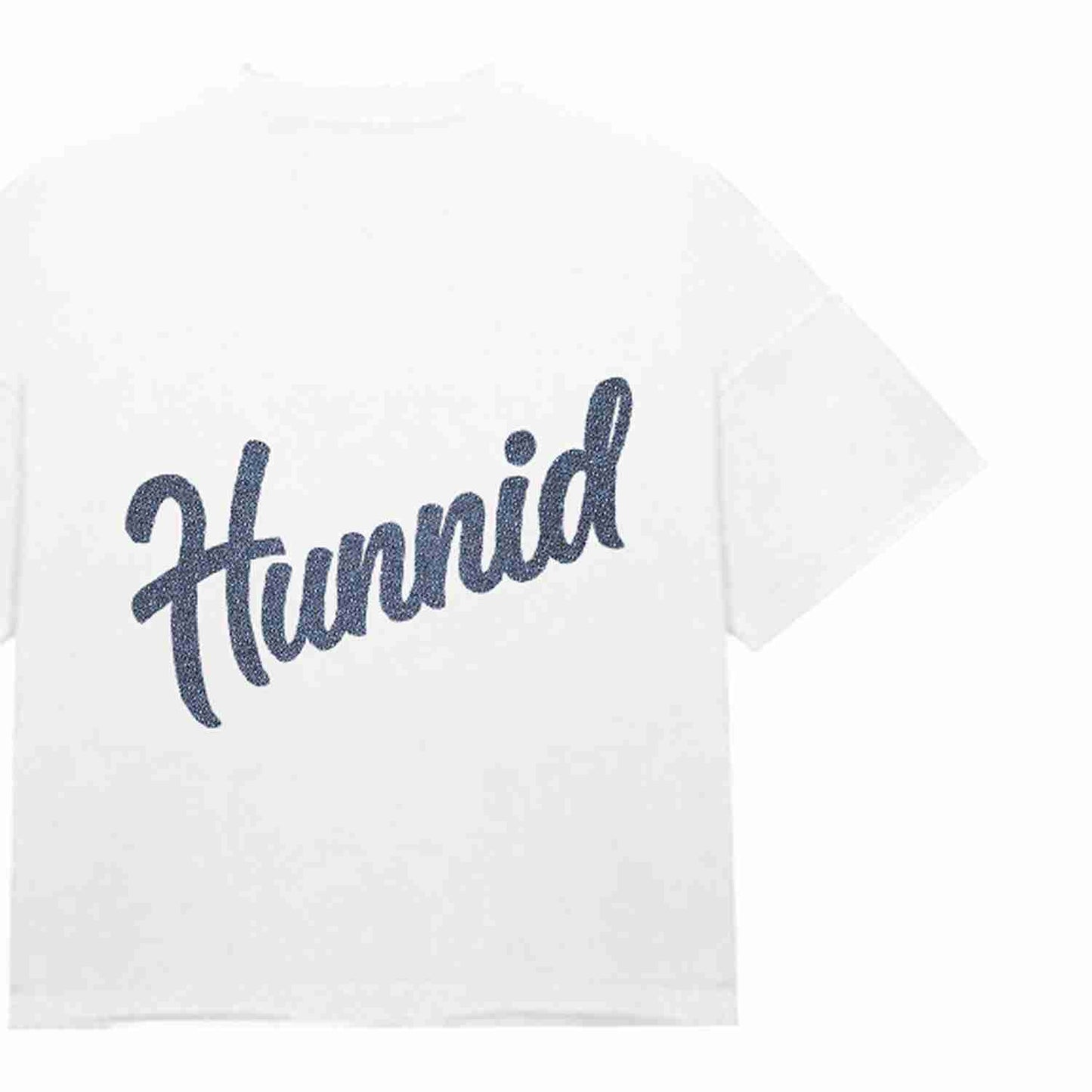 THE HUNDRED PERCENT MINI PATCHWORK LOGO"CROP BOX TEE