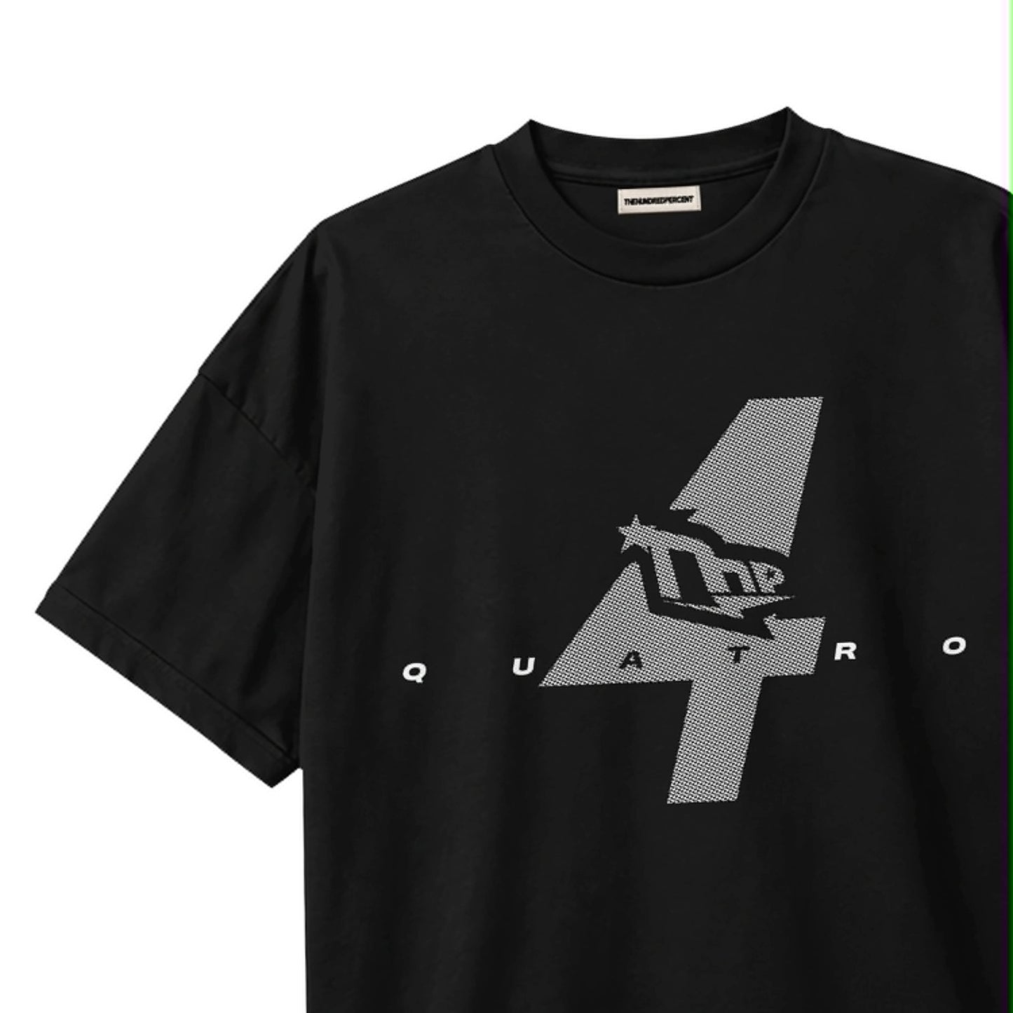 The Hundred Percent “NUMERO QUATRO” Regular Fit | Premium Graphic Tee | Premium DTF Print
